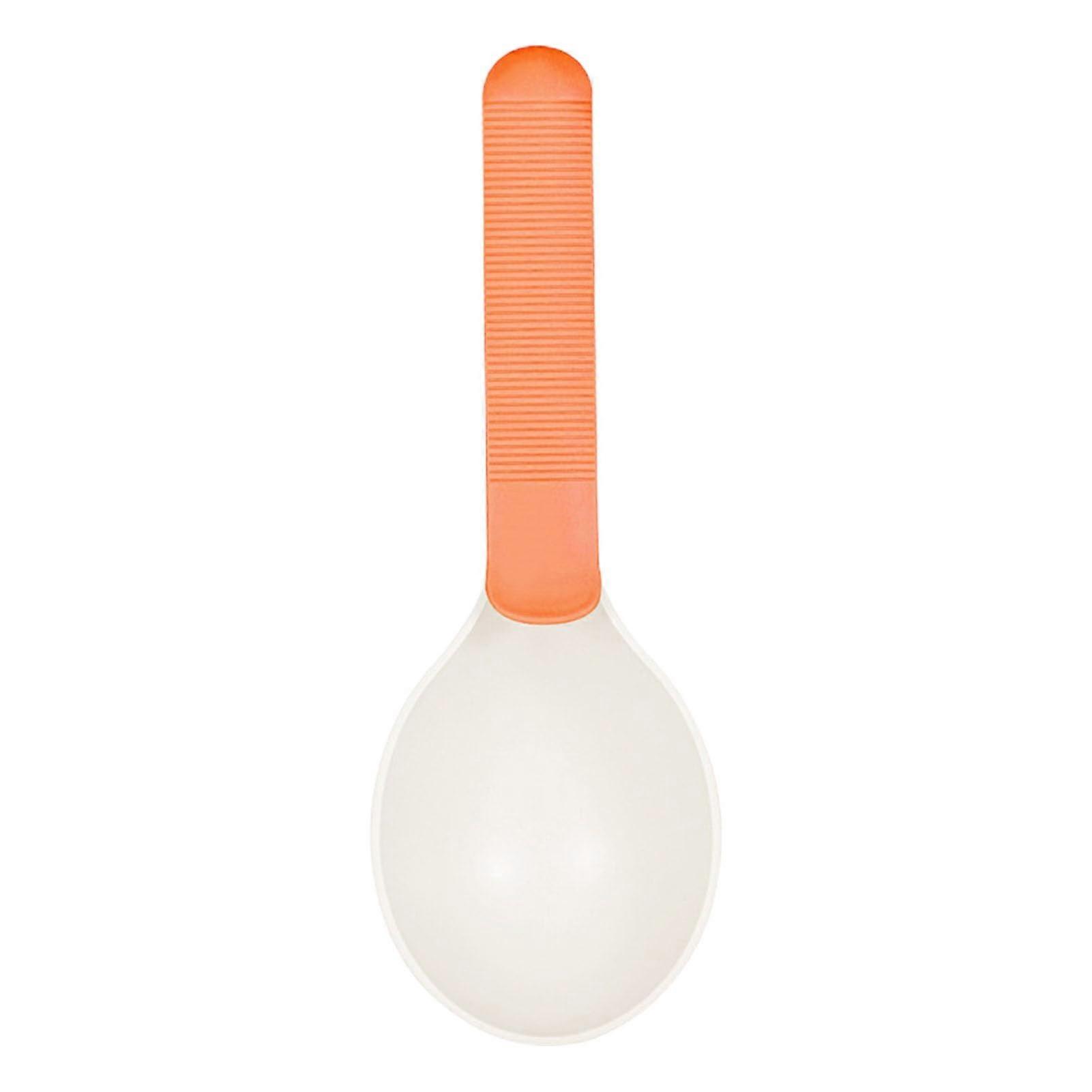 pet food spoon, feed scoop, dog food scoop, versatile, reusable orange one size