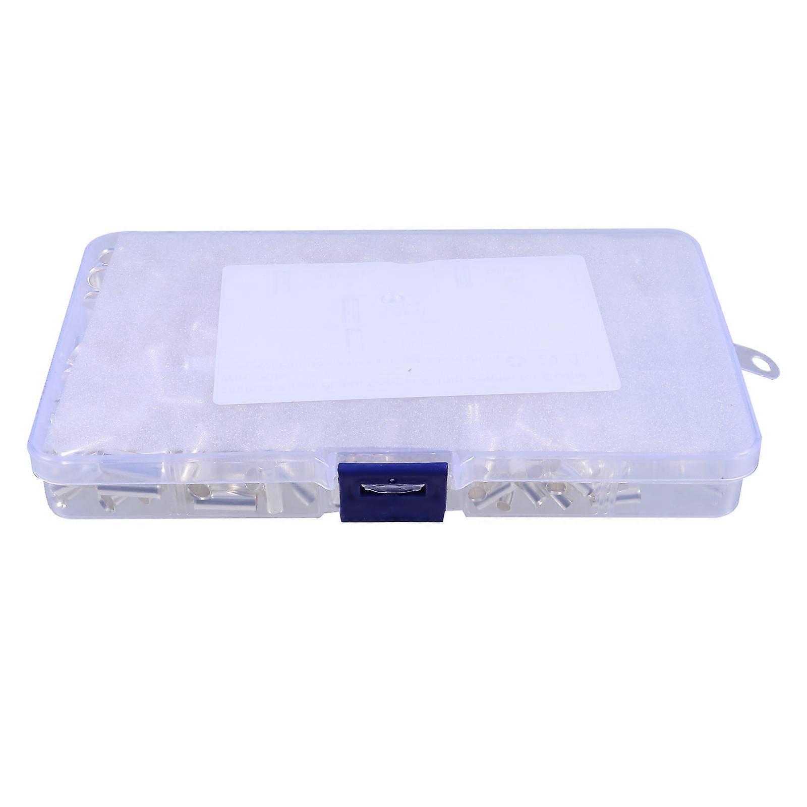 Tinned Copper Terminal Connector Wire Protection Technicians Transparent 17x9cm 240Pcs