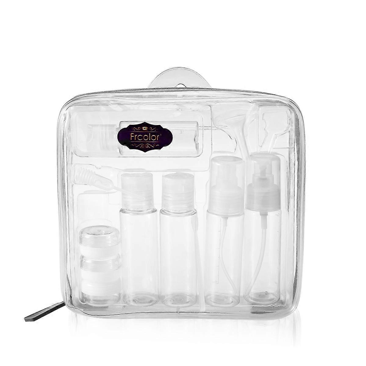 Toiletry Travel Bottles Square Shape Travel Accessories 50ml Bottles Travelers 1Set