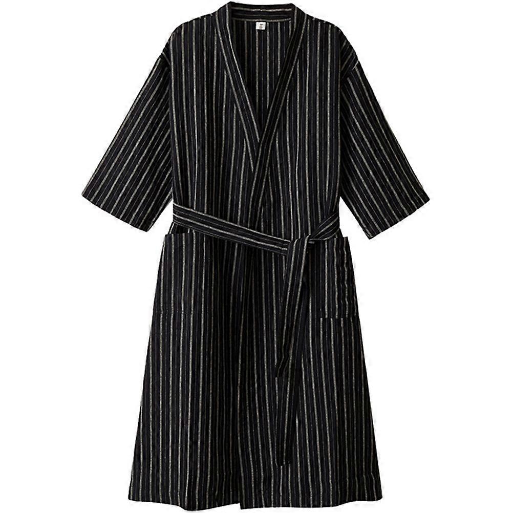 Spa Robe Unisex Gown Home Use Anti-static Polyester Crepe 100x60cm 1Pack