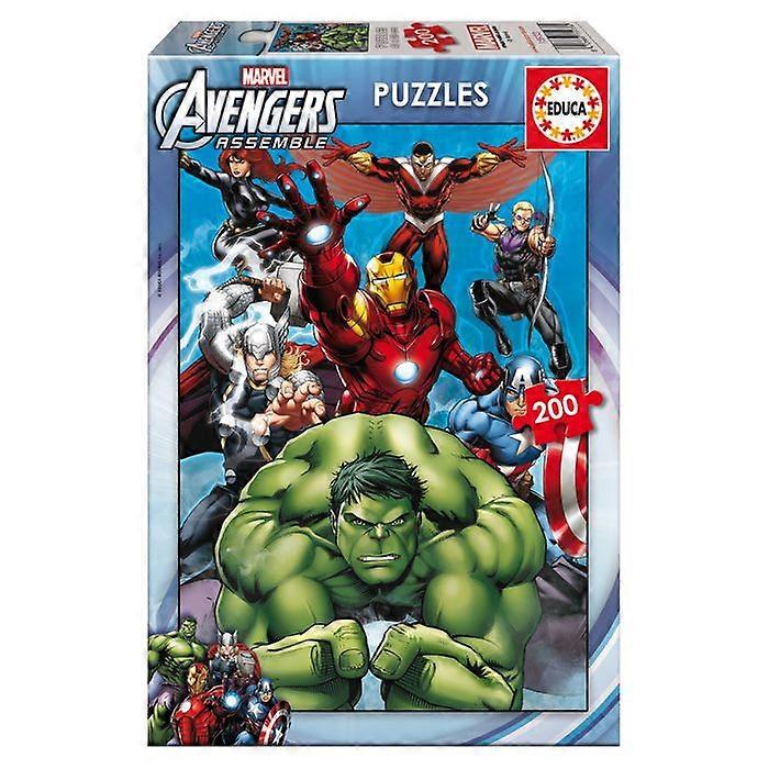 200-teiliges Puzzle: Avengers