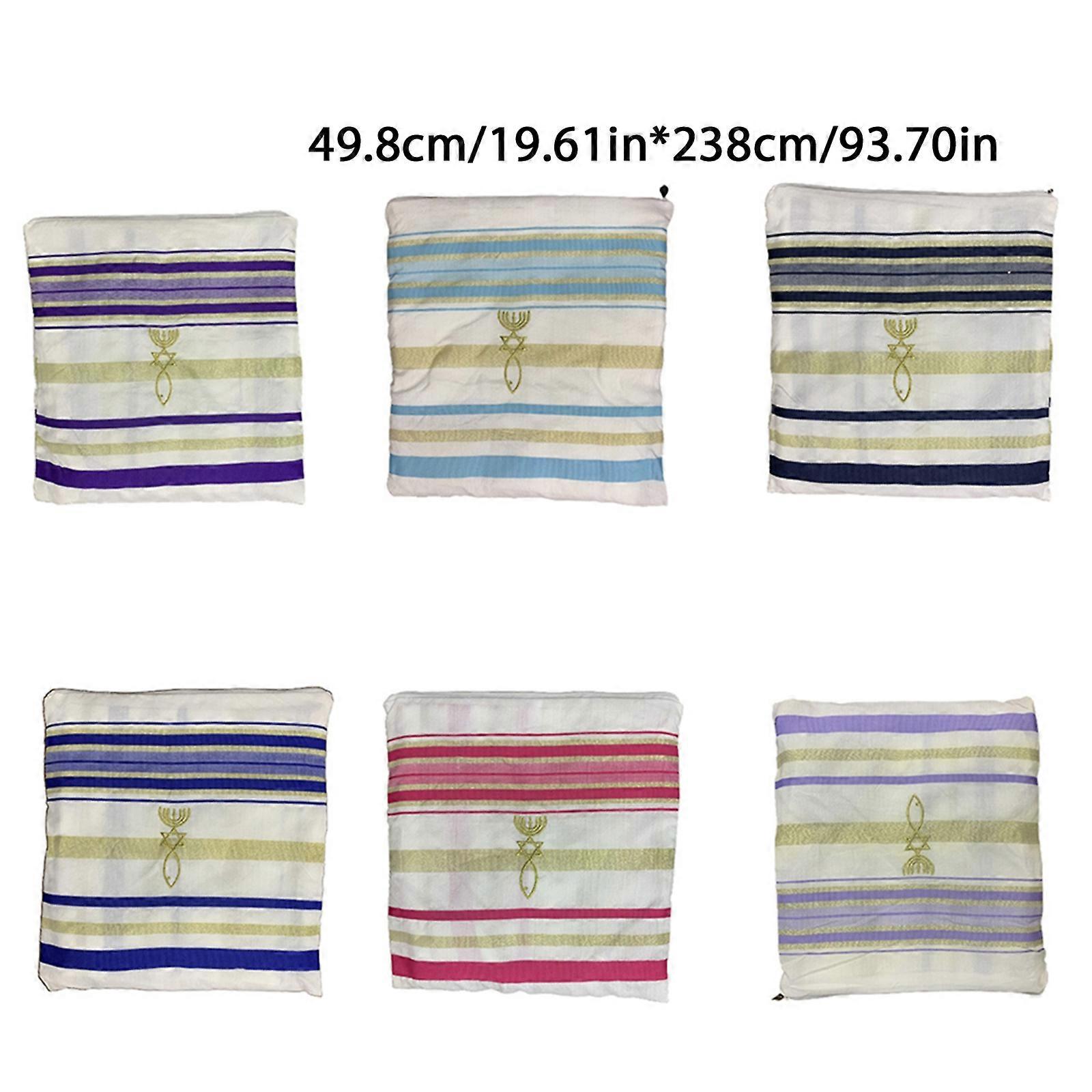 Sjal Tallit Bönesjal för kvinnor Tallit Bönesjal Messianic Tallit Bönesjal Designad I Israel Tallit Bön Royal Blue