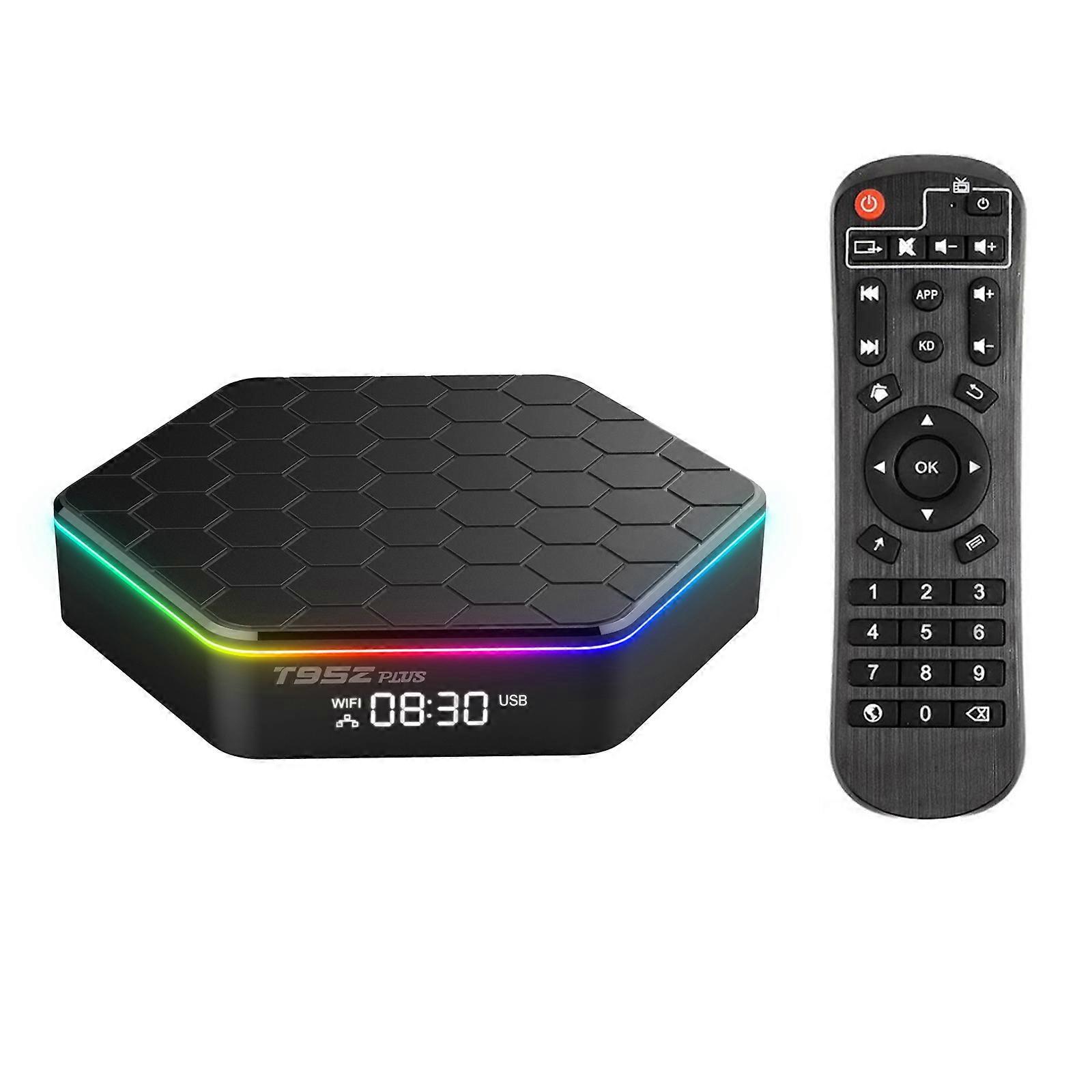 T95Z Plus Android 12.0 Smart TV Box - 4K/6K Media Player, WiFi6, BT5.0, Quad-Core CPU
