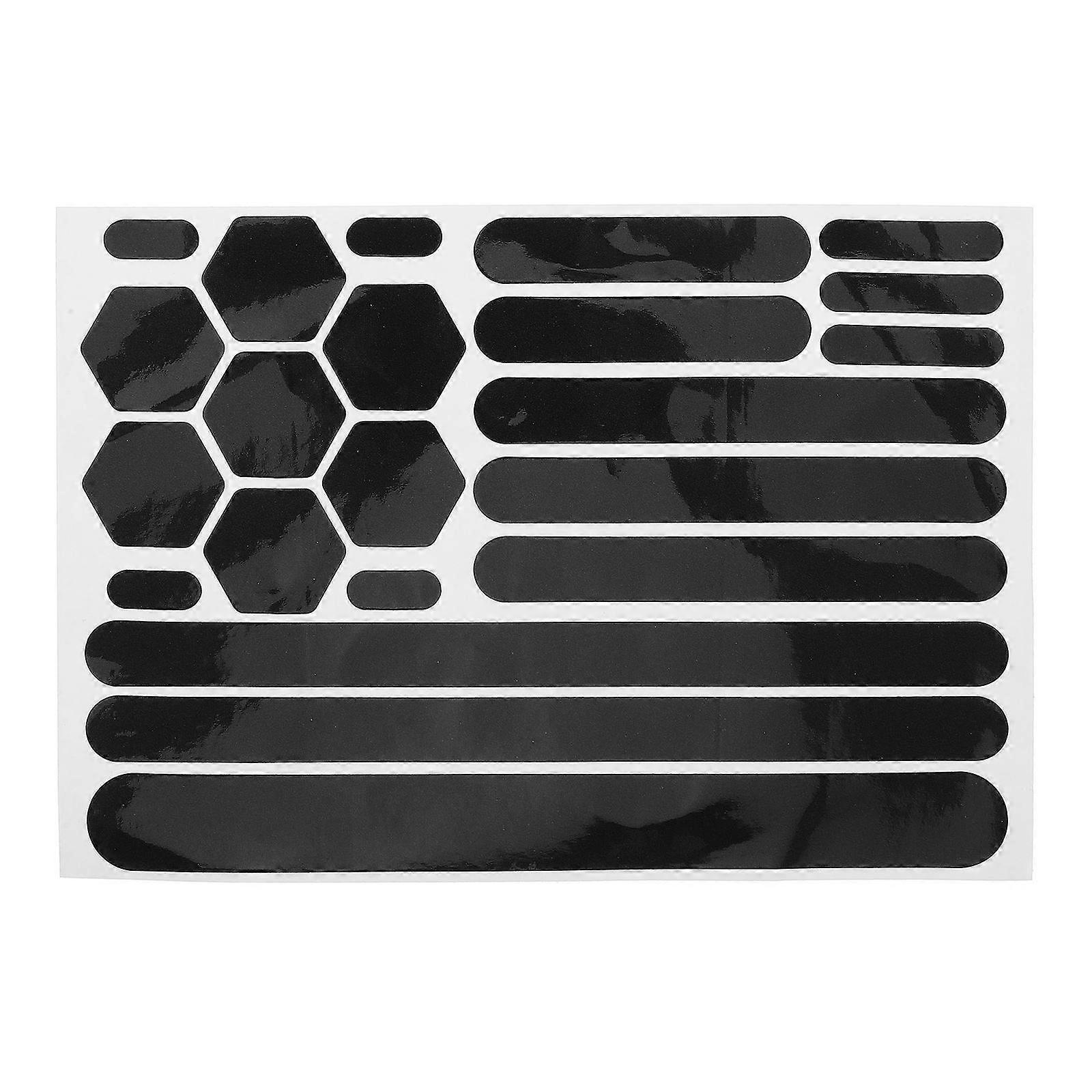 Bicycle Chain Guard Protective Film Clear Self-Adhesive Bike Frame Protector Sticker 15.00X10.20X0.10CM 1Pcs
