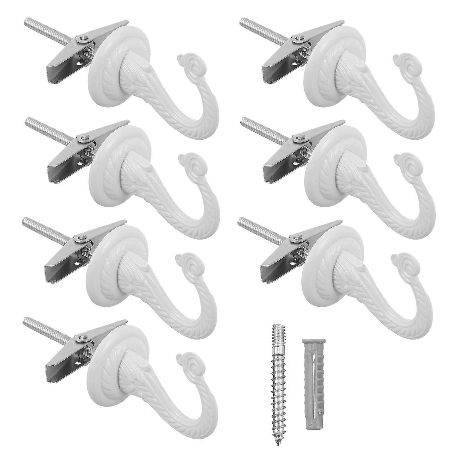 Ceiling Hooks Heavy Duty For Hanging Plants Practical Design 11x4cm 7Pcs