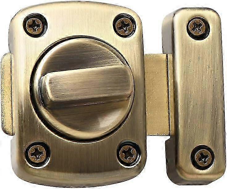 Rotate Bolt Latch Gate Latches safety Door Lock Brushed Finish 2025