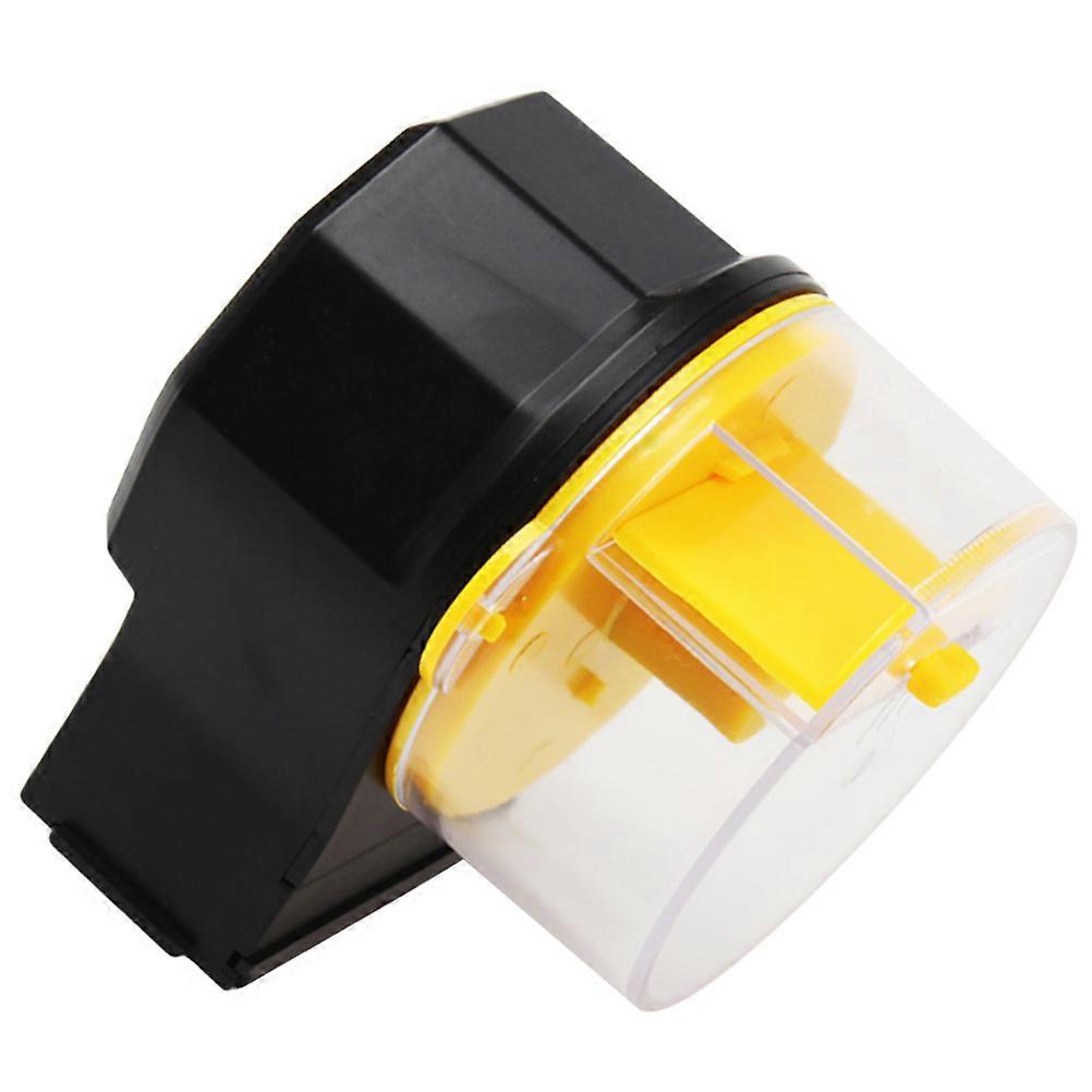 Fish Feeder for Aquarium Automatic Feeding with Timer 13.50X11.70X7.50CM Yellow 1Set
