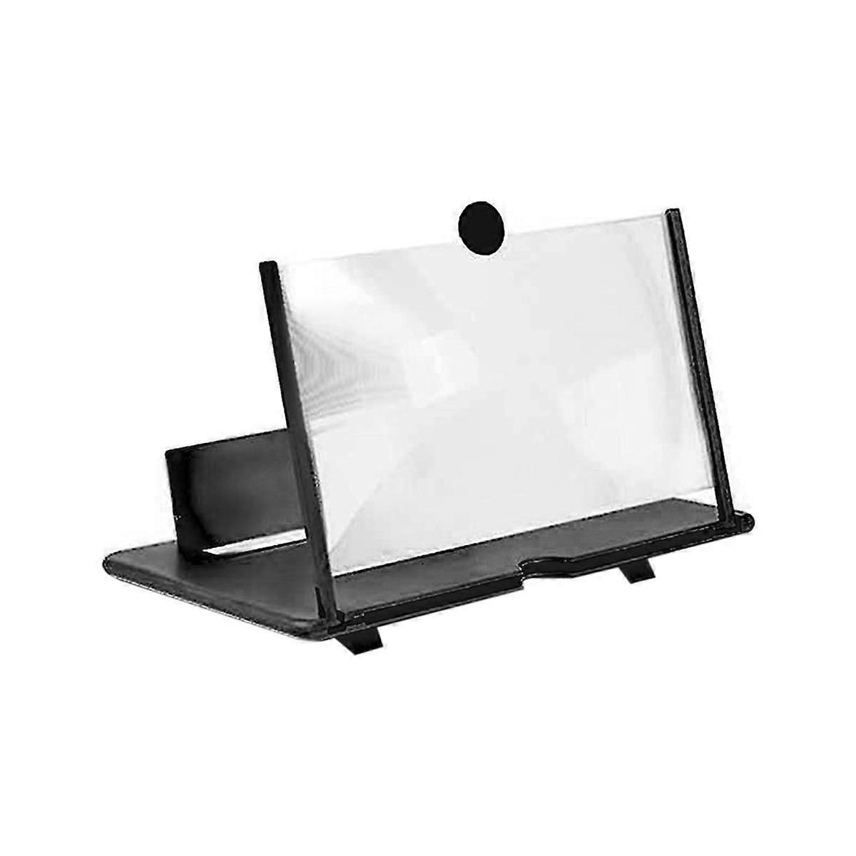 10インチ3Dスクリーンアンプ、ポータブルアイプロテクションHDビデオスタンドブラケットトラベルブラック