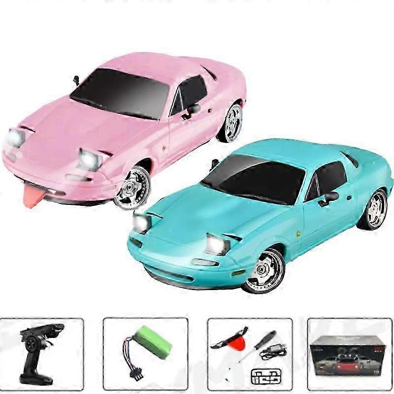 1:18 Adorable Mx-5 Miata Rx7 Rc Drift Car 2.4g Esp Gyro Flip-Up Light Full Scale Remote Control Toy