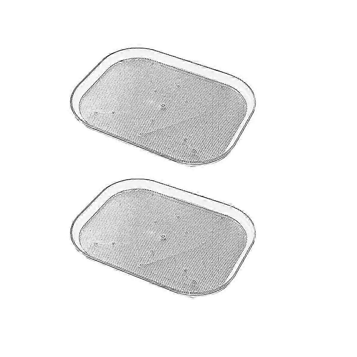 2 Pc Turntable Storage Rack is Suitable for Refrigerators, Kitchens, Cabinets, Dining Tables and Re