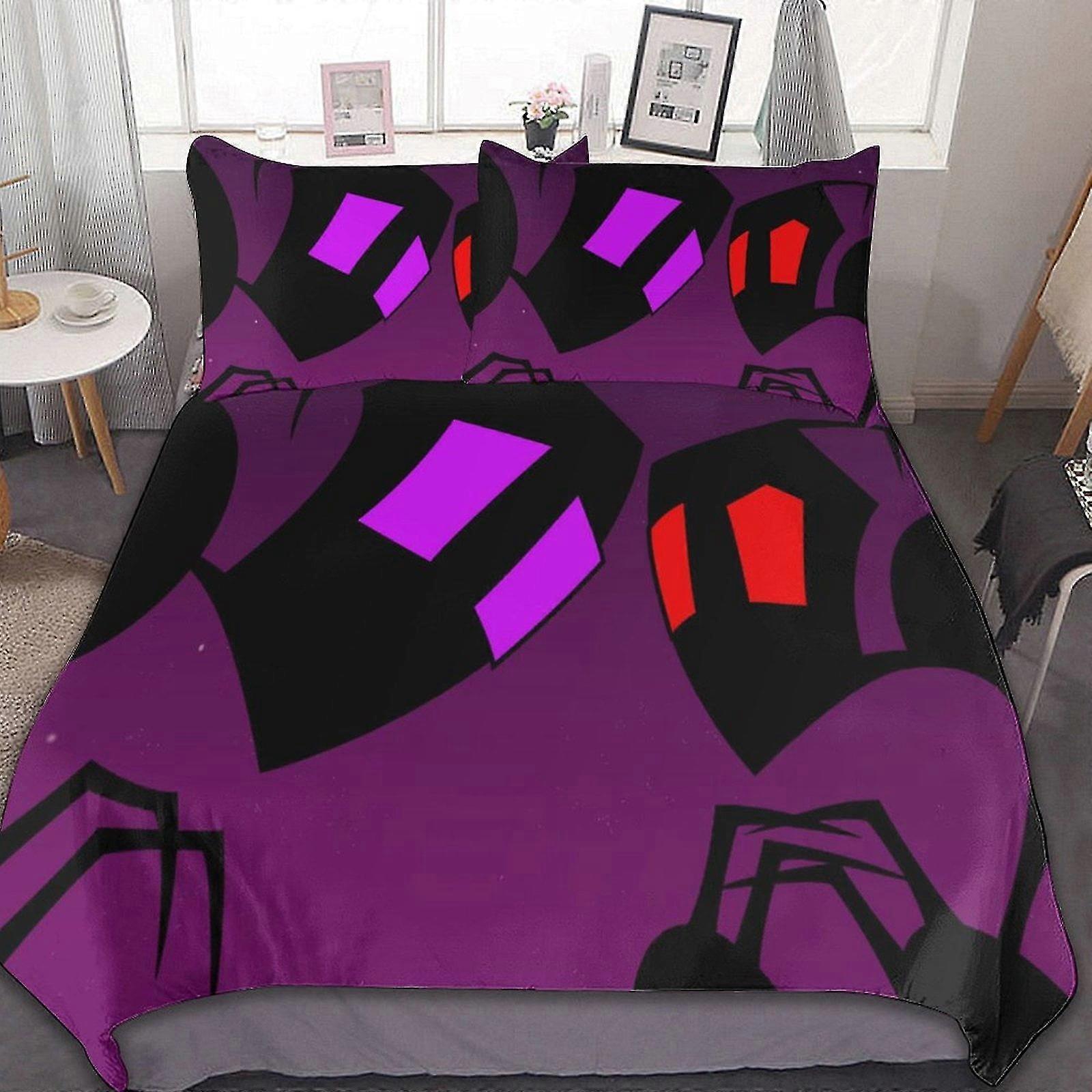 Conjuntos de cama confortáveis de 3 peças com edredom macio, 1 capa de edredom e 2 fronhas para presentes de quarto