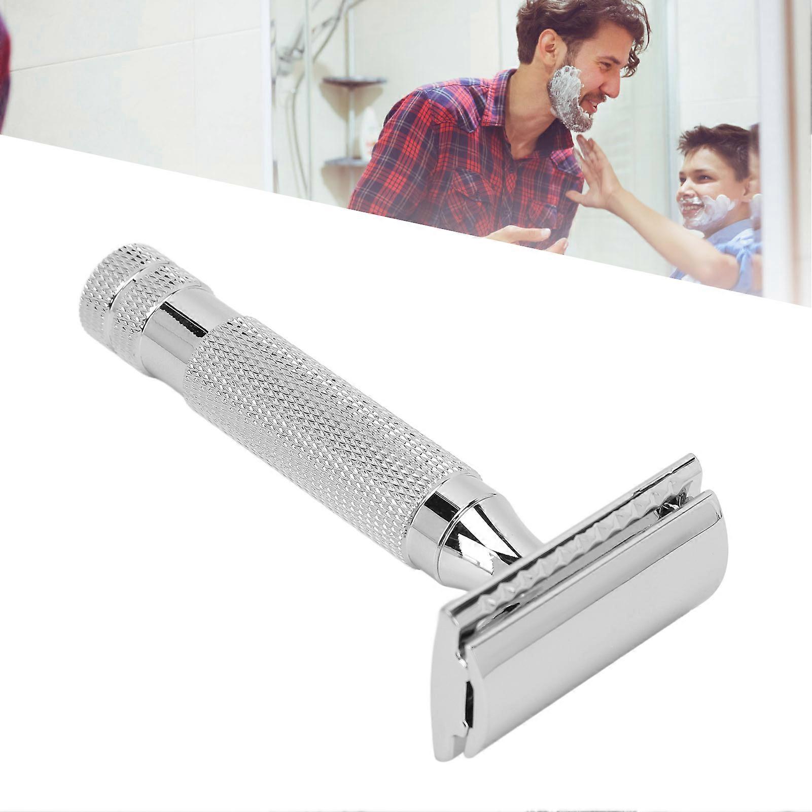 Safety Beard Clipper Handle Double Edges Manual Beard Trimming Cutter for Men 