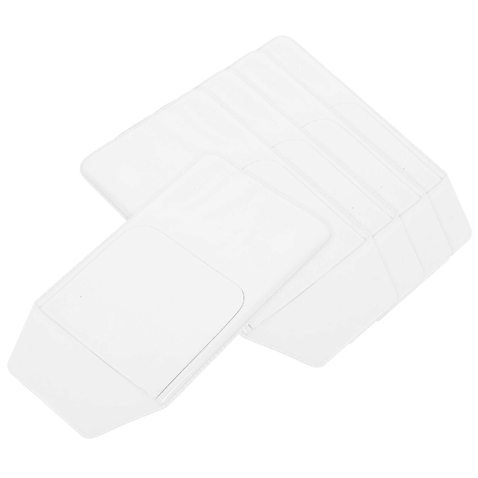 Pencil Pocket Protector Pocket Pouch Forums White Base Transparent 5Pcs
