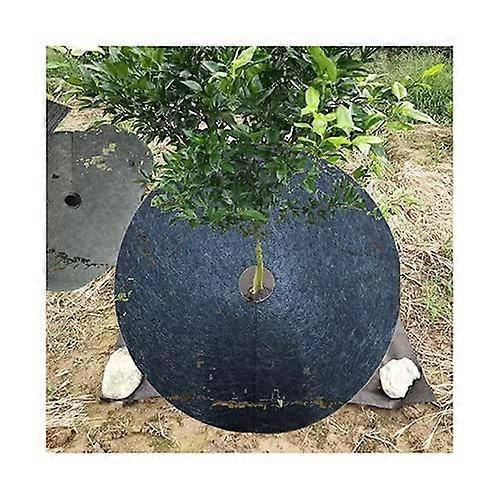 Non-woven Fabric Tree Rings 62cm, Mulch Tree Protection for Thickened Plant Cover Mat, 8 Pieces Anti-Grass Growth