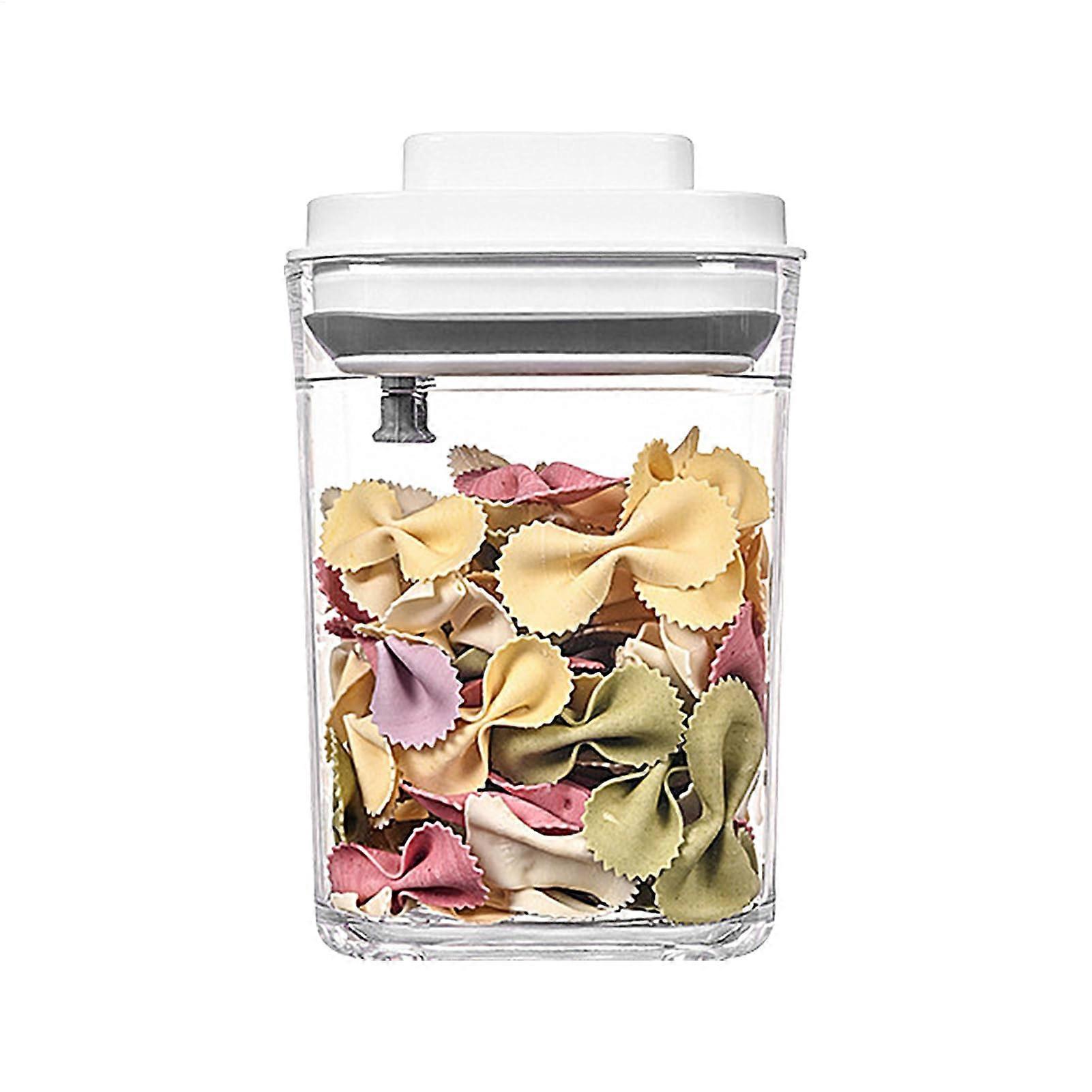 Vacuum Coffee Canister 700ml | Airtight Coffee Bean Container, Stackable Kitchen Organizer for Flour and Spice