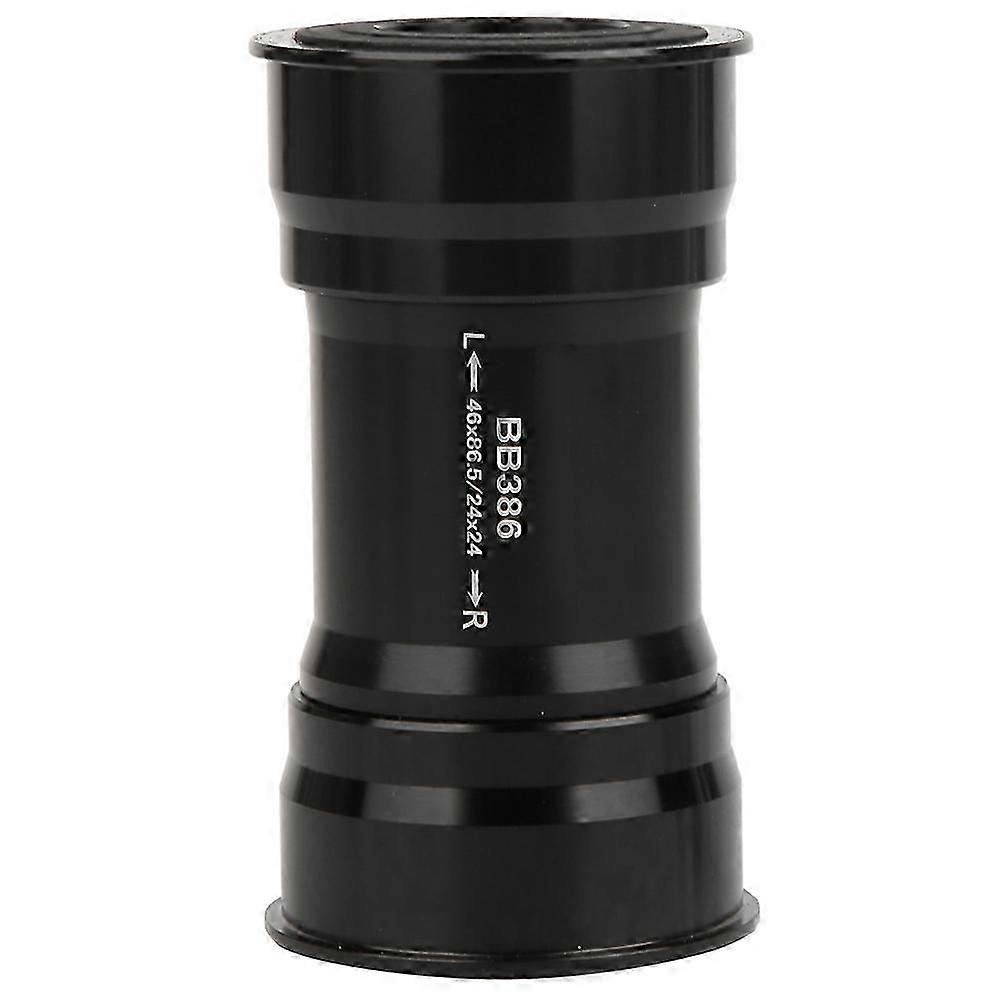 BB386 Aluminium Alloy Black Mountain Bike Frame to Crankset 24mm Press in Bottom Bracket Bicycle Accessory