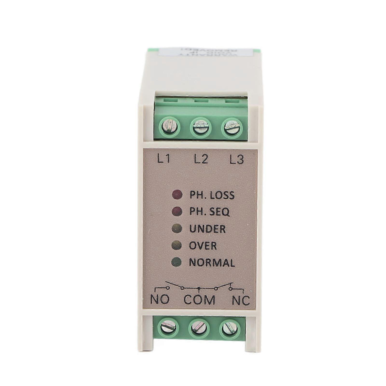 3 Phase Circuit Protection Voltage Monitoring Relay Undervoltage Phase Sequence Protector