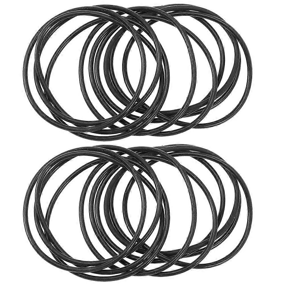 50 قطعة سوار سيليكون مرن بسيط معصمه زخرفية تمتد سوار DIY التبعي