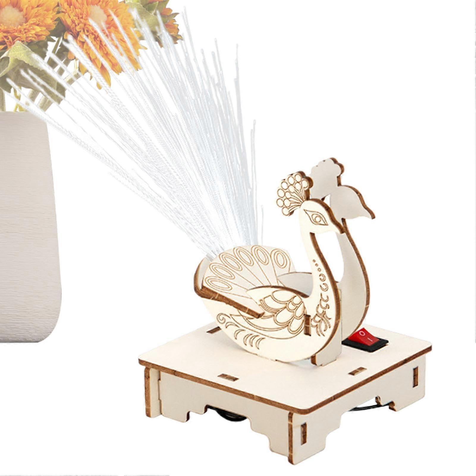 Lightweight Fiber Optic Craft Kit for Classroom Projects, Glass Fiber Arts Set for Lab Groups