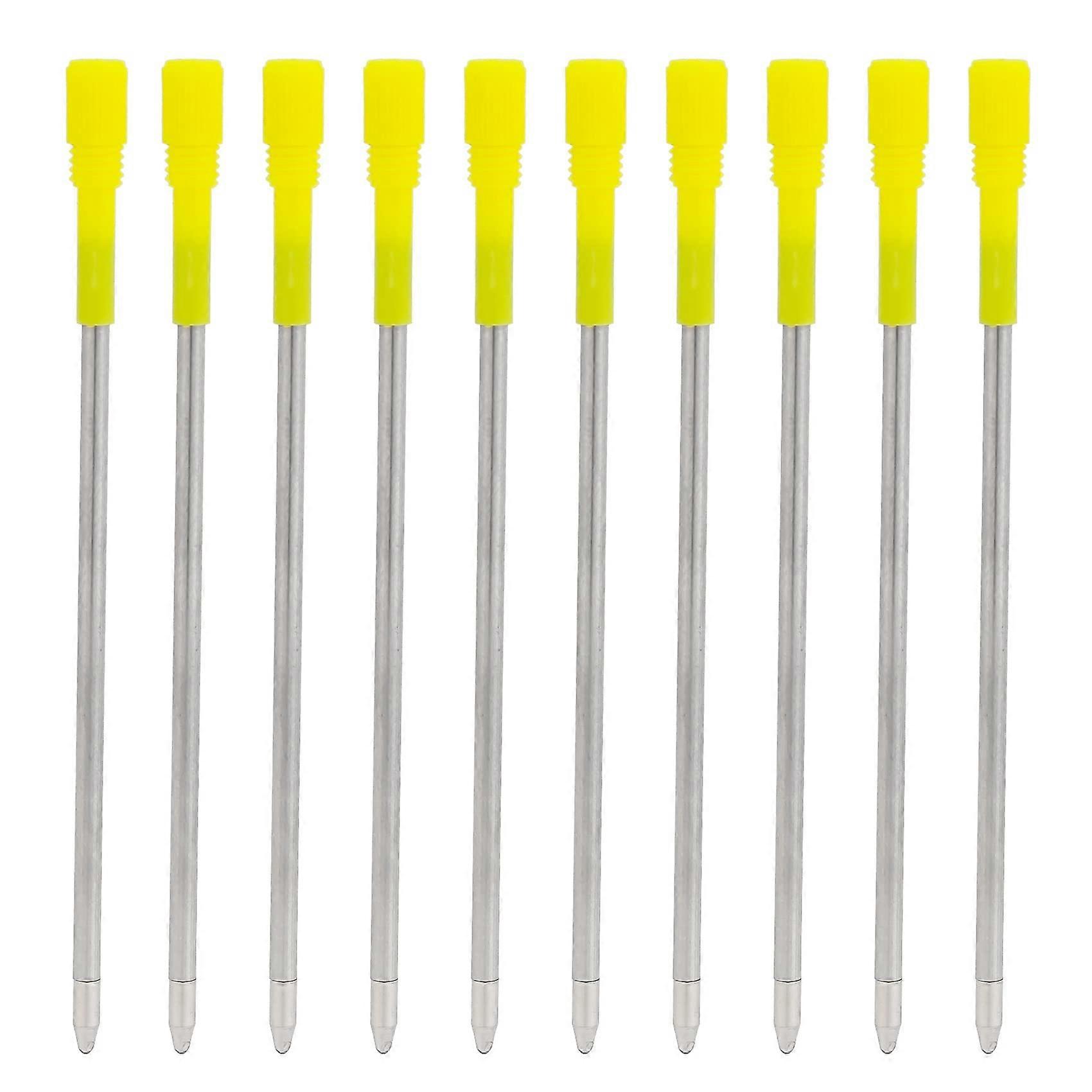 Ballpoint Pen Refills 50-Pack, 3.2 mm Tip, Black and Blue Ink, Smooth Writing, Compatible With Large Crystal Diamond Pens