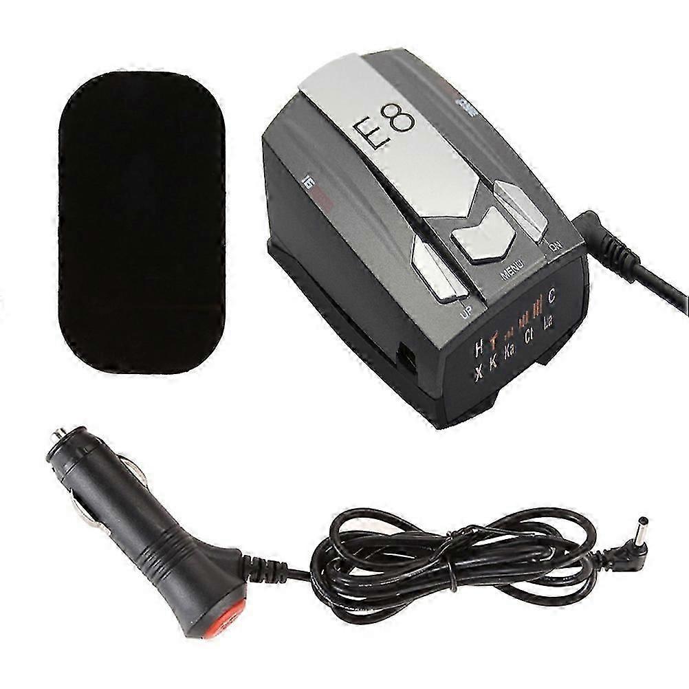 Radar Detector for Cars Voice Prompt Speed Vehicle Speed Alarm System Led Display City/Highway Mode Car 360 Degree Automatic Detection