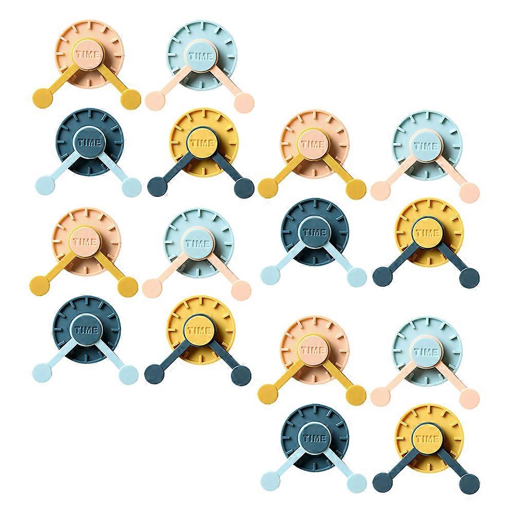 Home Hangers General Purpose Hooks Resistant Hanging Coats Clothes Hats 7.3X5CM 16Pcs