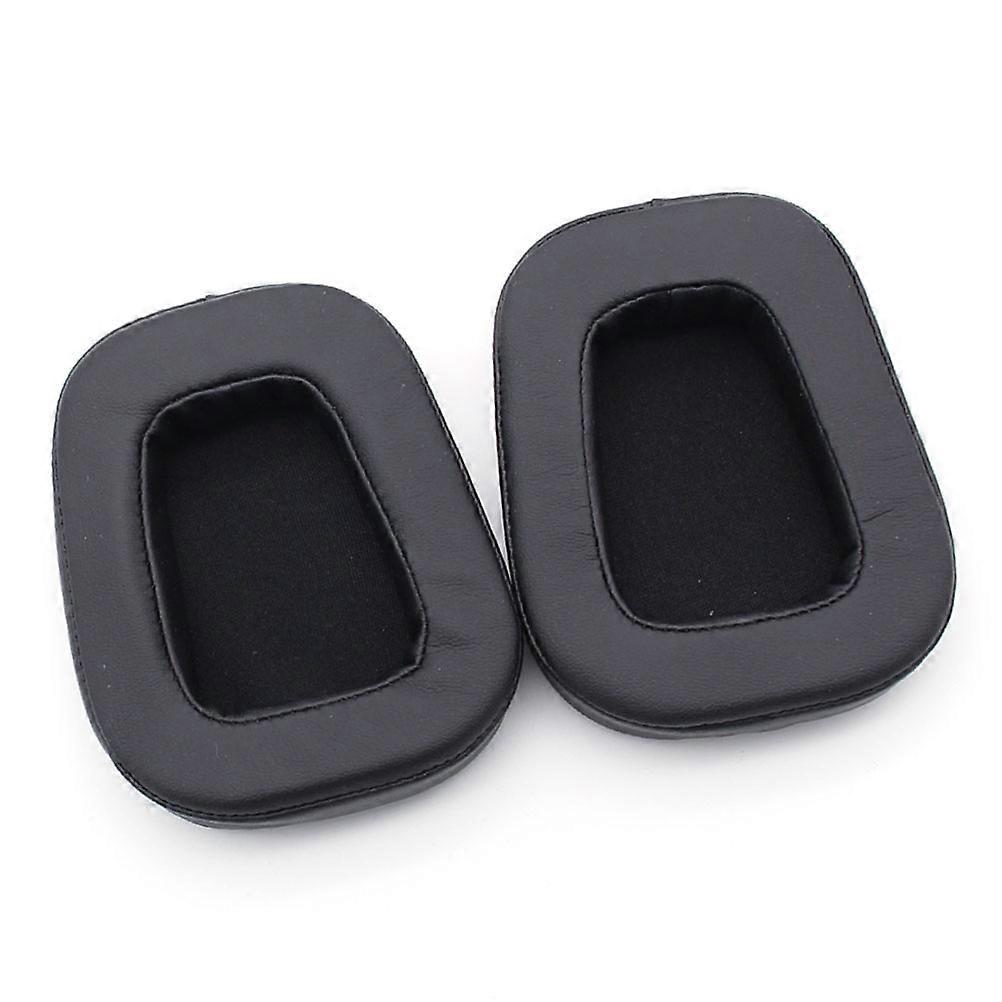 Headphone Pads Earpads Replacement For G933 G633 Gaming Headphones Size 2 Artificial Leather 2Pcs