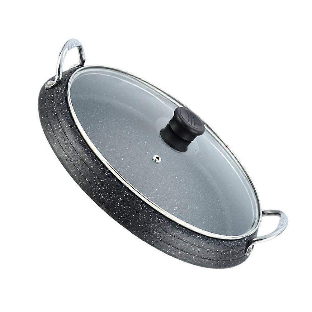 Black Glass NonStick Baking Pan for Kitchen Use Smooth Surface Easy to Clean 1Pc