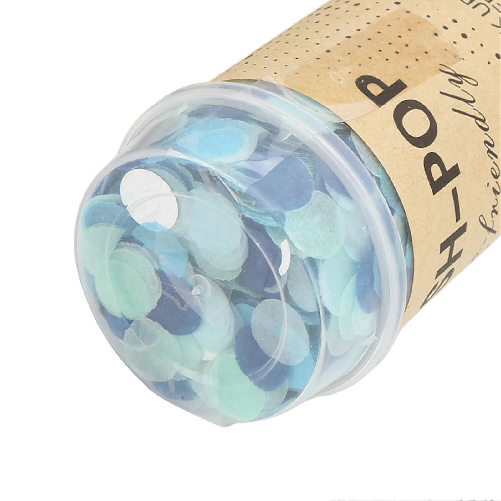 4Pcs Confetti Cannon Blue Style Add Joyful Ambience Confetti Poppers for Parties Weddings Anniversaries