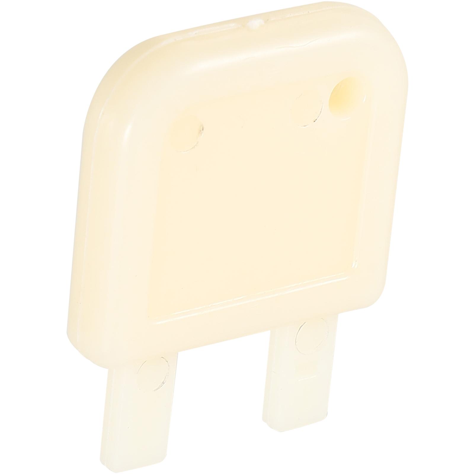 Toilet Paper Dispenser Replacement Key for Home Use White Plastic