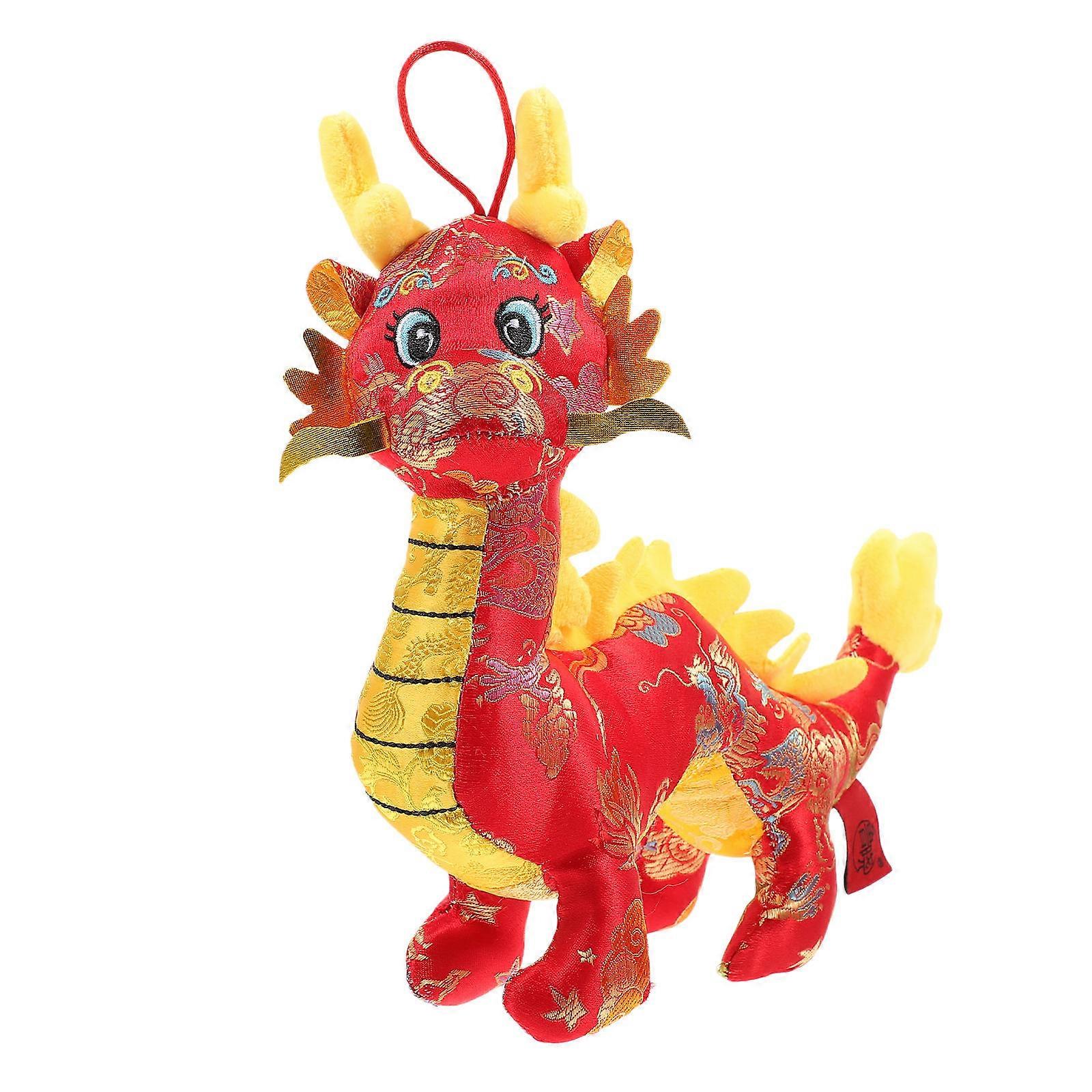 Sure! Here's a polished and engaging product description for a **Realistic Dragon Plush** tied to the **Chinese Zodiac** or Lunar New Year theme: