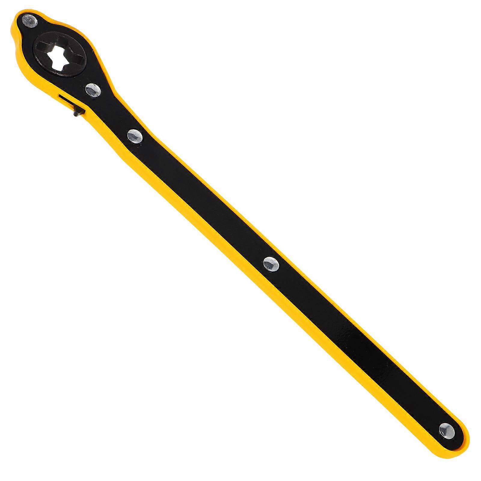 Labor Saving Car Jack Ratchet Wrench with Safety Lock for Tire Changes Multifunctional Metal Design Portable and Durable