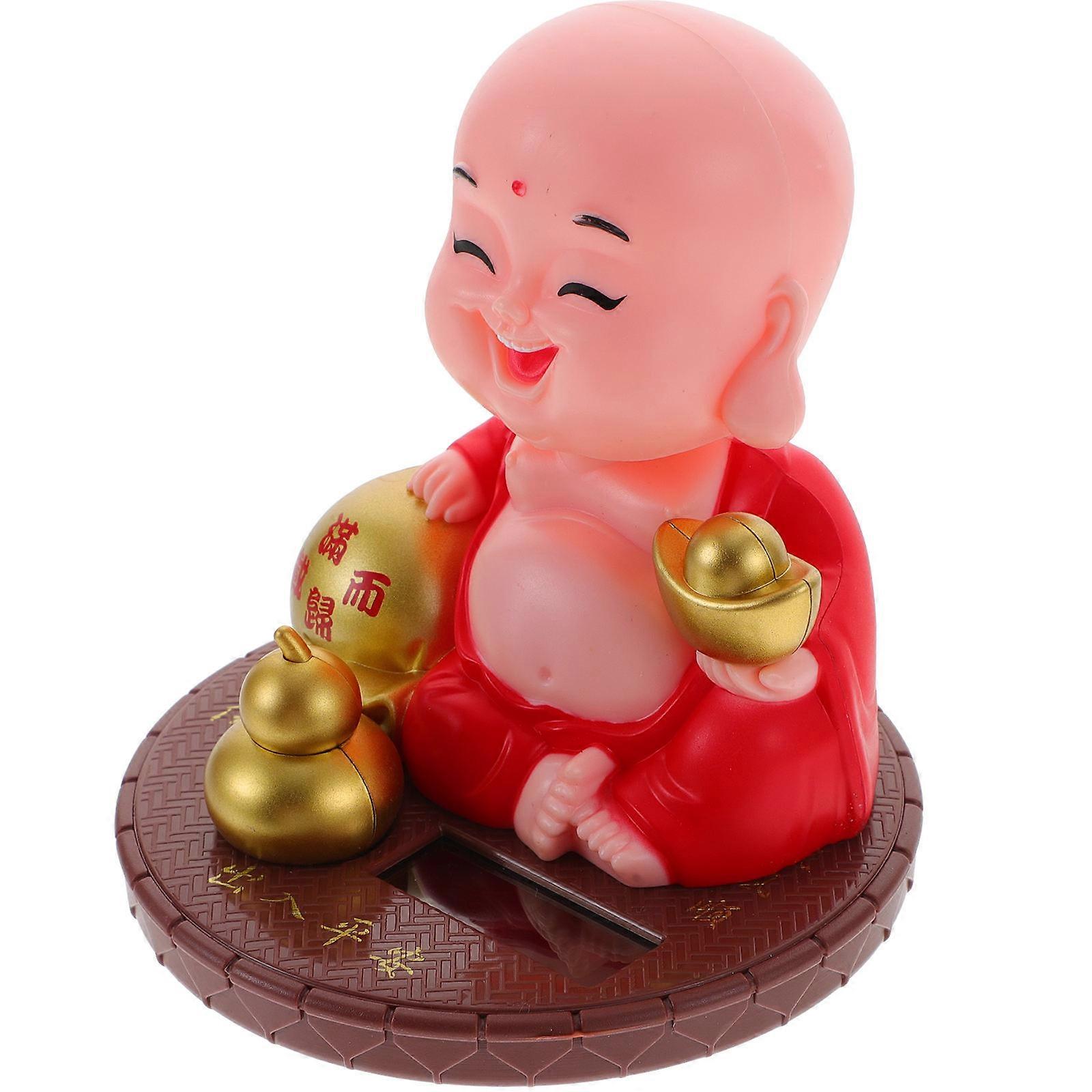 Cute Car Figurine Decorative Ornament for Desktop ABS Material Multi Color 3 5 Inches
