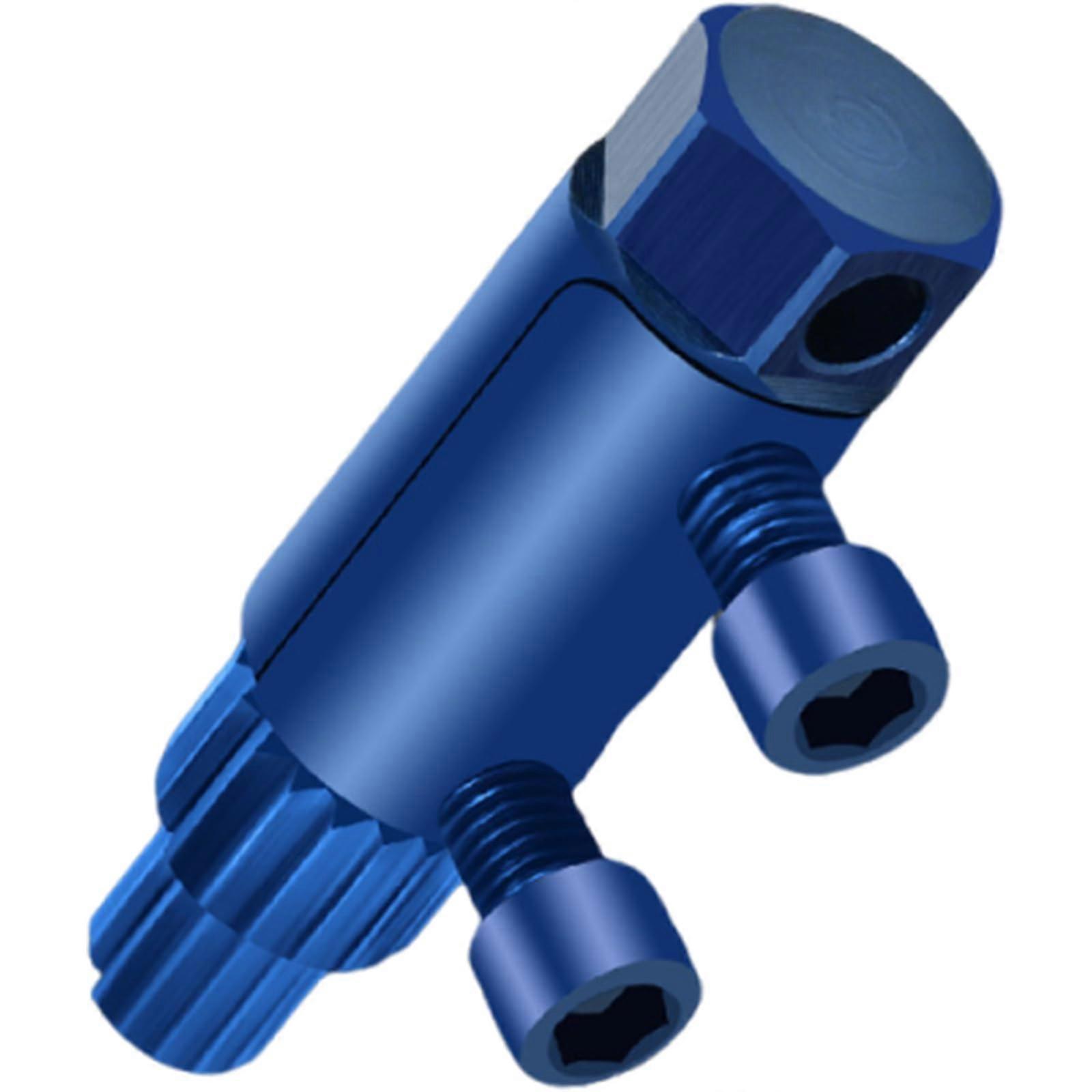 Pipe surface extractor for 1/2 inch 3/4 inch pipe thread removal tool for broken threads, faucets, angle valves , blue