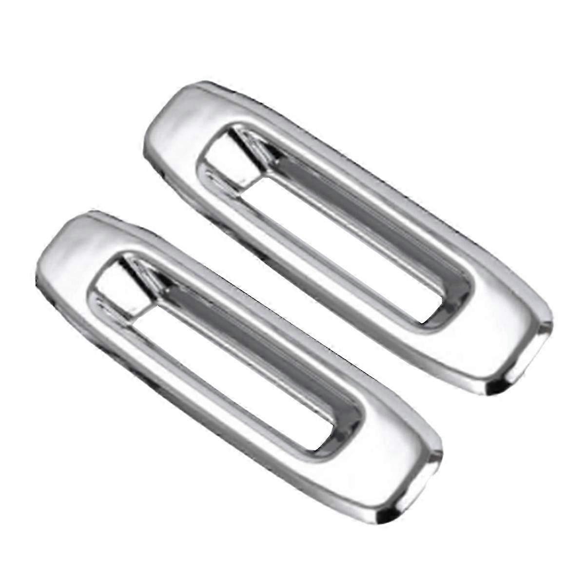 Silver Map Switch Frame for Car Roof Skylights & Sunroofs - Durable Accessory for Vehicle Interior Customization