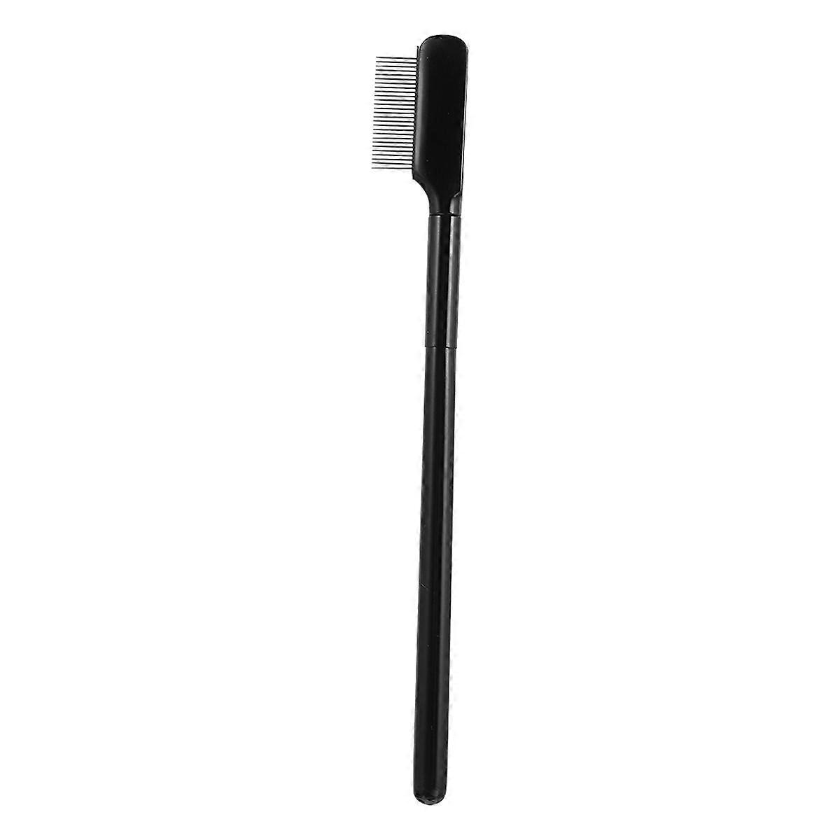 Here's a refined and professional product description based on your input:
**Single Sided Eyelash Comb & Eyebrow Brush – Precision Makeup Tool