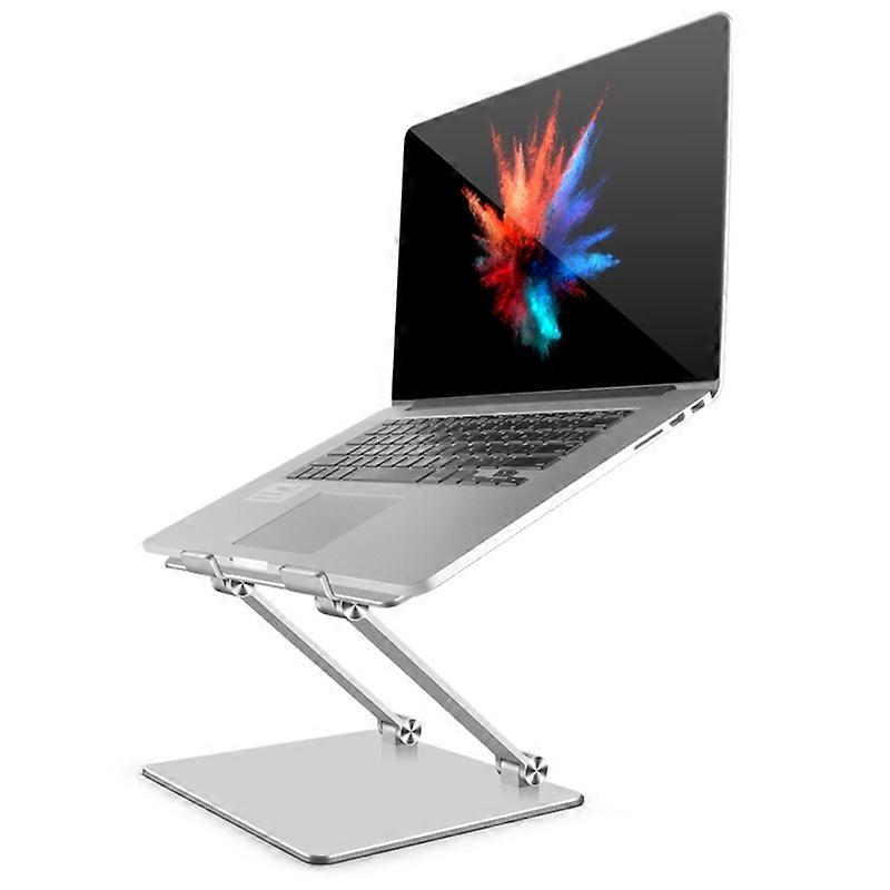 L301 Aluminum Alloy Foldable Computer Stand Laptop Stand Riser Holder Notebook Stand - Silver