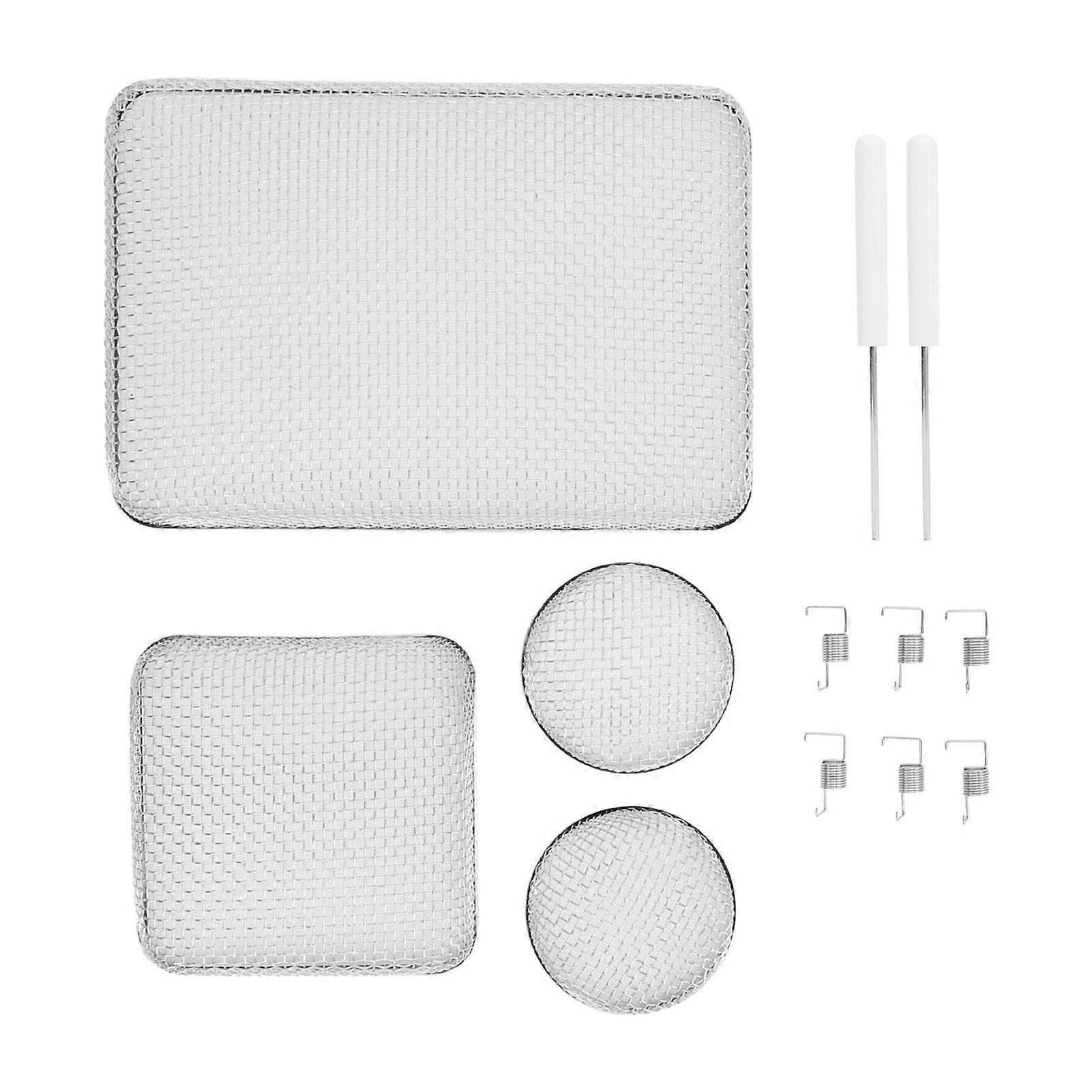 écrans de ventilation de chauffe-eau en acier inoxydable robuste 12PCS