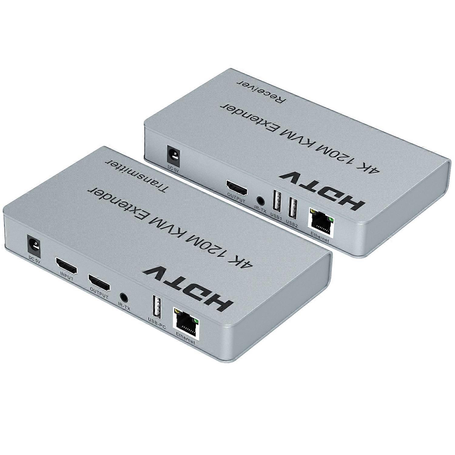 120m HDMI USB KVM 4K Network Extender US Plug