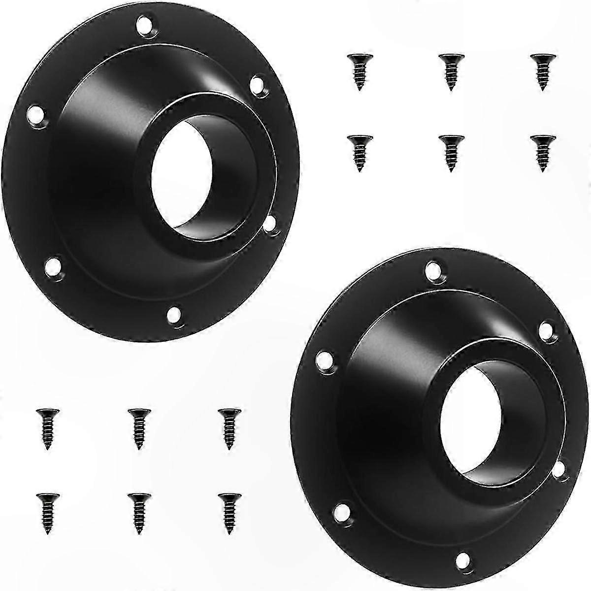 2-Pack Adjustable Table Base Mount for RV, Pedestal Flange with Floor Mounting Flush Fit
