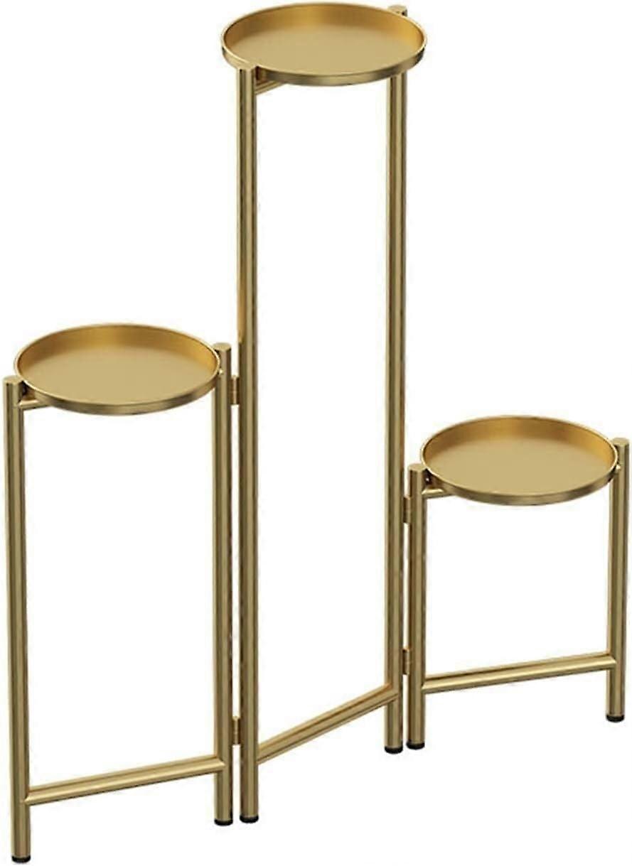Plant stand Flower shelf Indoor Living room Simple floor shelf Balcony Decorative plant shelf Flower pot shelf Ref: 9627