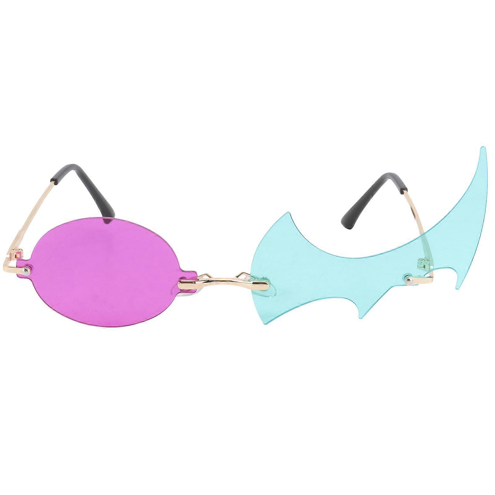 Flame Sunglasses Unique Polygonal Shape For Party And Summer Daily Wear In Attractive Green Enabling High-definition Function 1 Pair