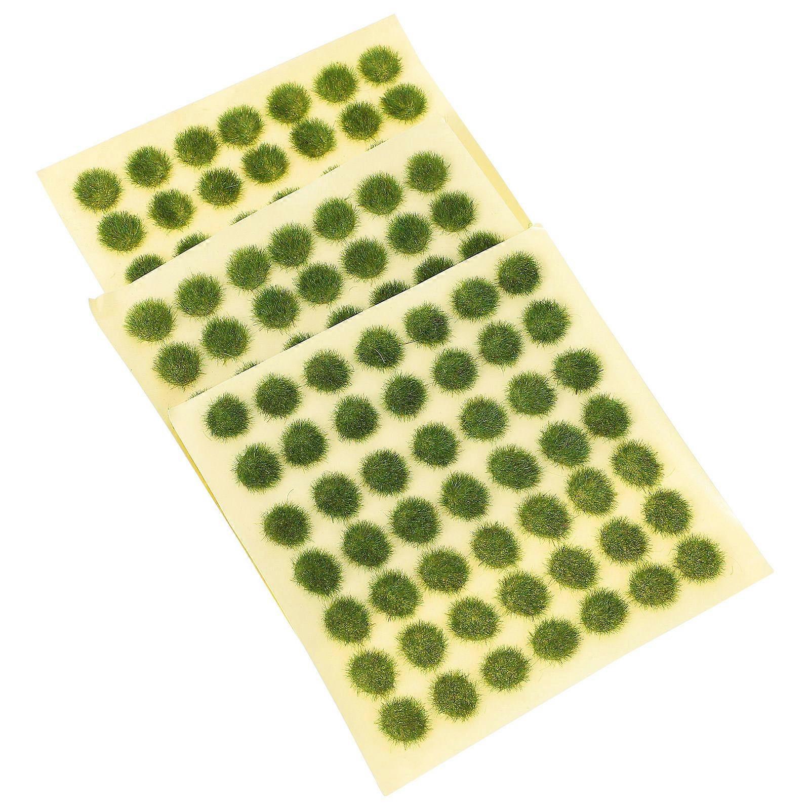 Artificial Grass Model Decoration 3Set For DIY Projects With Green Color Freely Cuttable