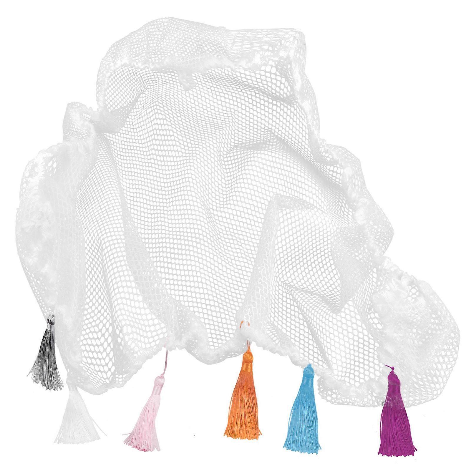 Stuffed Animals Holder Storage Net Bag For Home Storage And Room Organization Assorted Color Triangle 1Pack