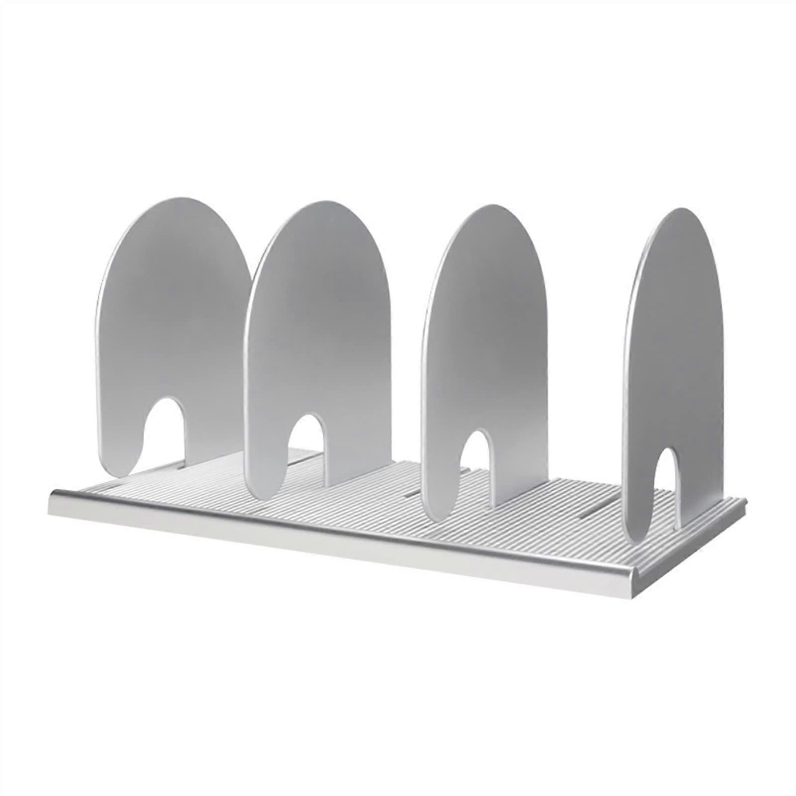 Library bookends, desktop book holders, creative book stands, book storage shelves, simple book holders (Color: D)