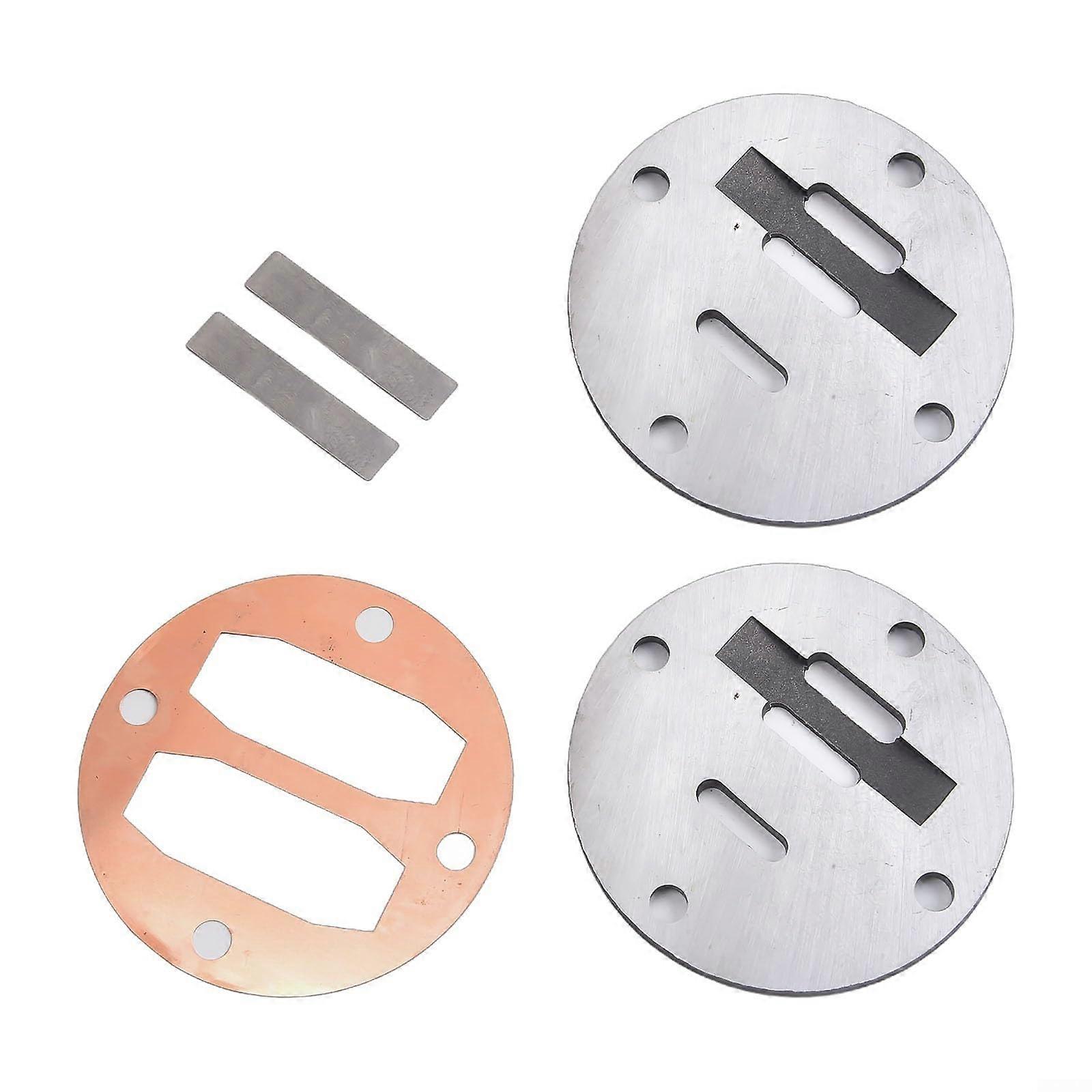 Replacement Air Compressor Valve Plate Kit for Standard 46mm Cylinder Heads, Compatible with Various Models and Materials