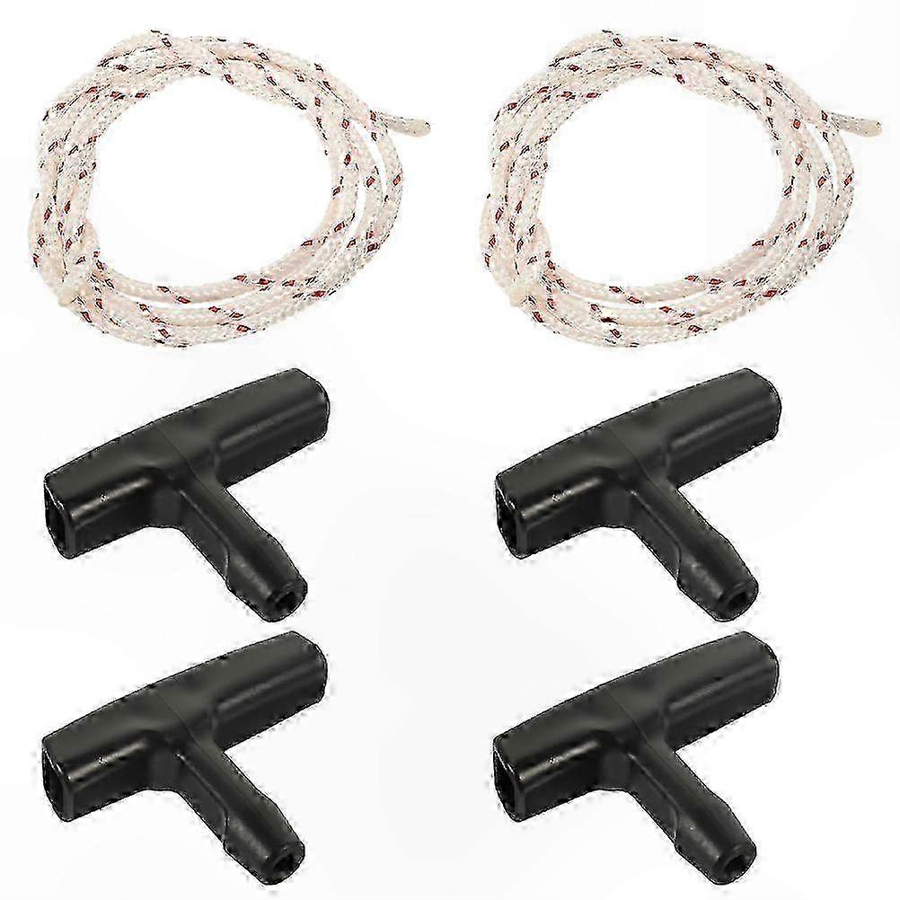 2-Pack Garage Door Emergency Pull Ropes with Handles and Cords Kit