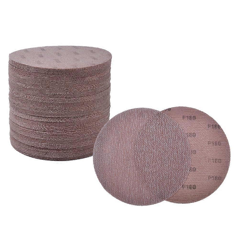 Dust-Free Sanding Disc Pack Of 50 225mm Mesh Grit 80-800, 9-Inch Sheets For Random Orbital And Drywall Sanding 120 Grit