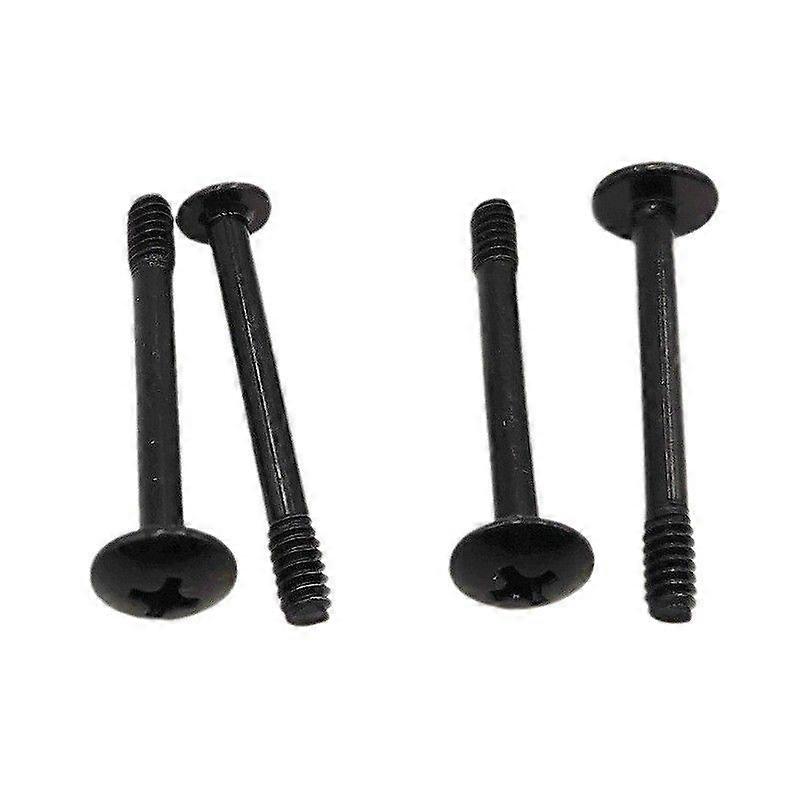 10pcs Computer Case Fan Screws: 30mm Length Self-Tapping M5 Flat Head Screws for Radiator Fans - Long Screw for PC Cooling Systems Easy to Install
