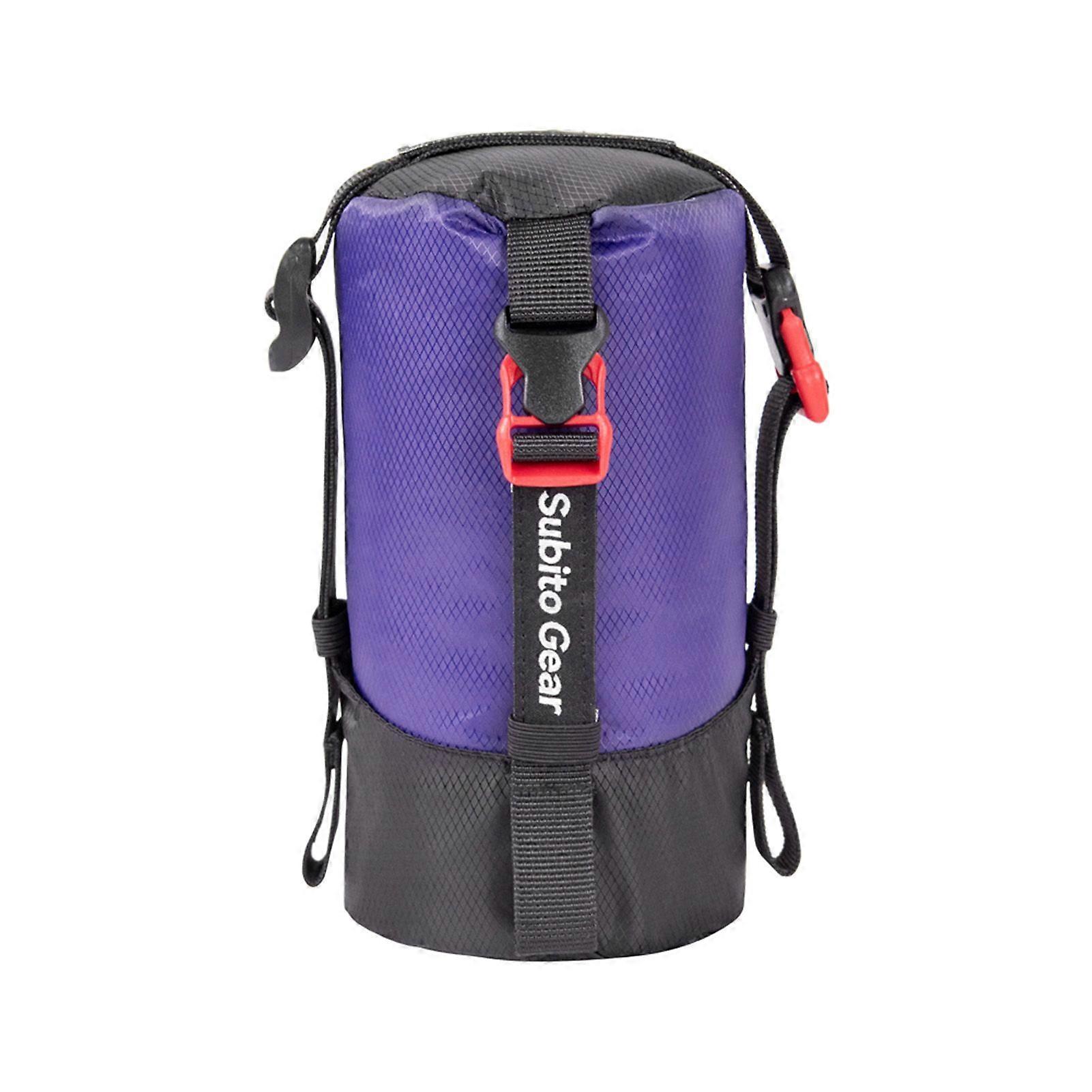 Lightweight Compression Stuff Sack 1-2L Waterproof Polyester Compression Bag for Camping Hiking Backpacking